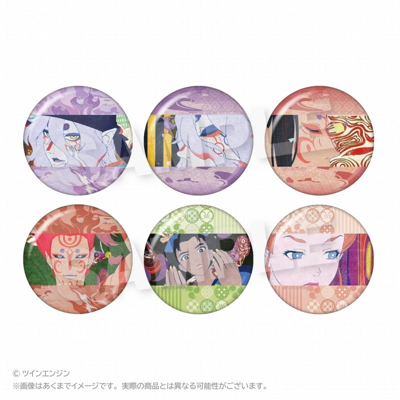 劇場版モノノ怪 第二章 火鼠 トレーディングメモリーズ缶バッジ 
2025年09月発売