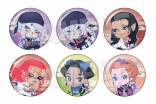 劇場版モノノ怪 第二章 火鼠 トレーディングミニキャラ缶バッジ 
2025年09月発売