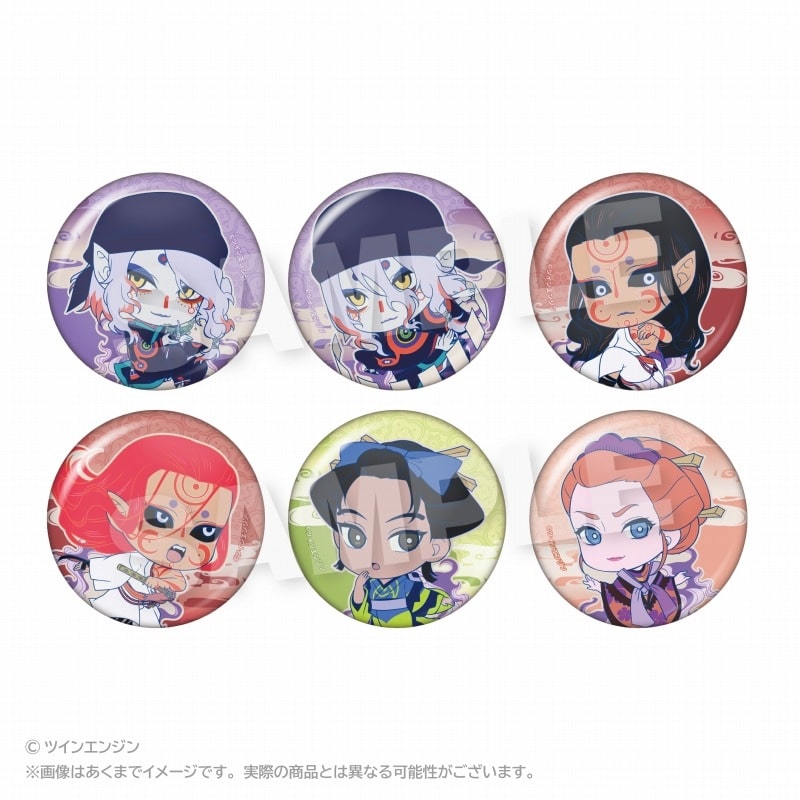 劇場版モノノ怪 第二章 火鼠 トレーディングミニキャラ缶バッジ 
2025年09月発売