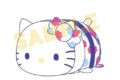 milky×サンリオキャラクターズ ぽてコロマスコットMsizeA:ハローキティ
 
2025年10月発売