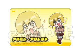 進撃の巨人 DOTABATA!アクリルカード アルミン
 
2025年09月発売