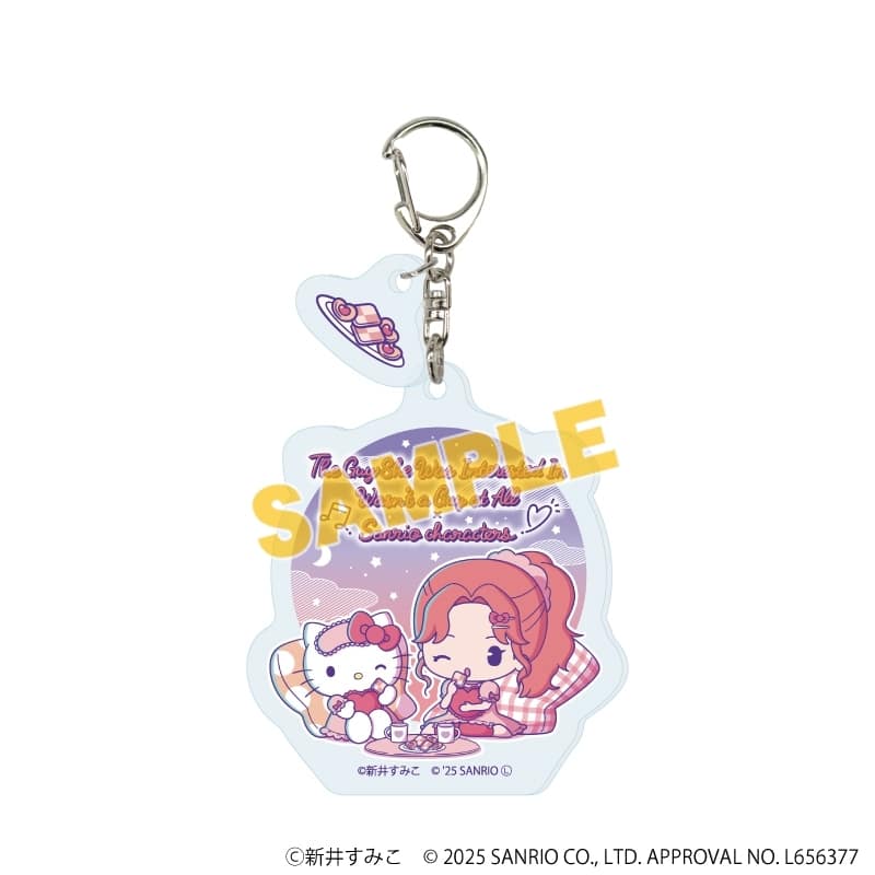 気になってる人が男じゃなかった×サンリオキャラクターズ パーツ付きアクリルキーホルダー6月大沢あや×ハローキティ B(ミニキャライラスト)
 
2025年11月発売