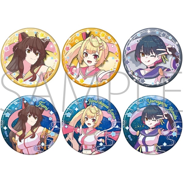 にじさんじ 【織姫星5周年】ランダム缶バッジ
 
2024年10月17日発売