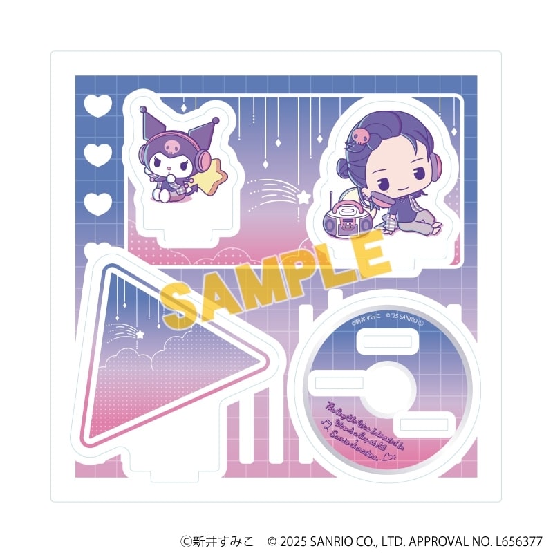 気になってる人が男じゃなかった×サンリオキャラクターズ アクリルスタンドプレート5月古賀みつき×クロミ C(ミニキャライラスト)
 
2025年11月発売