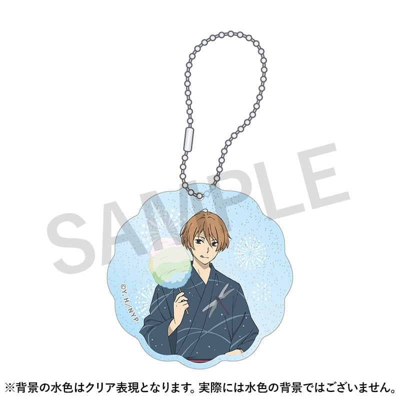 夏目友人帳 ラメクリアキーホルダー(浴衣)/多軌 勇
 
2025年9月26日発売
で取扱中 (アニメイト)