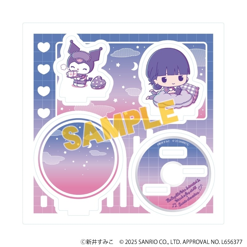 気になってる人が男じゃなかった×サンリオキャラクターズ アクリルスタンドプレート3月古賀みつき×クロミ B(ミニキャライラスト)
 
2025年11月発売