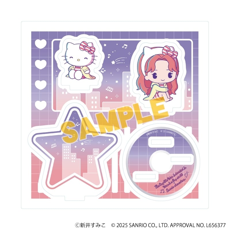 気になってる人が男じゃなかった×サンリオキャラクターズ アクリルスタンドプレート2月大沢あや×ハローキティ A(ミニキャライラスト)
 
2025年11月発売