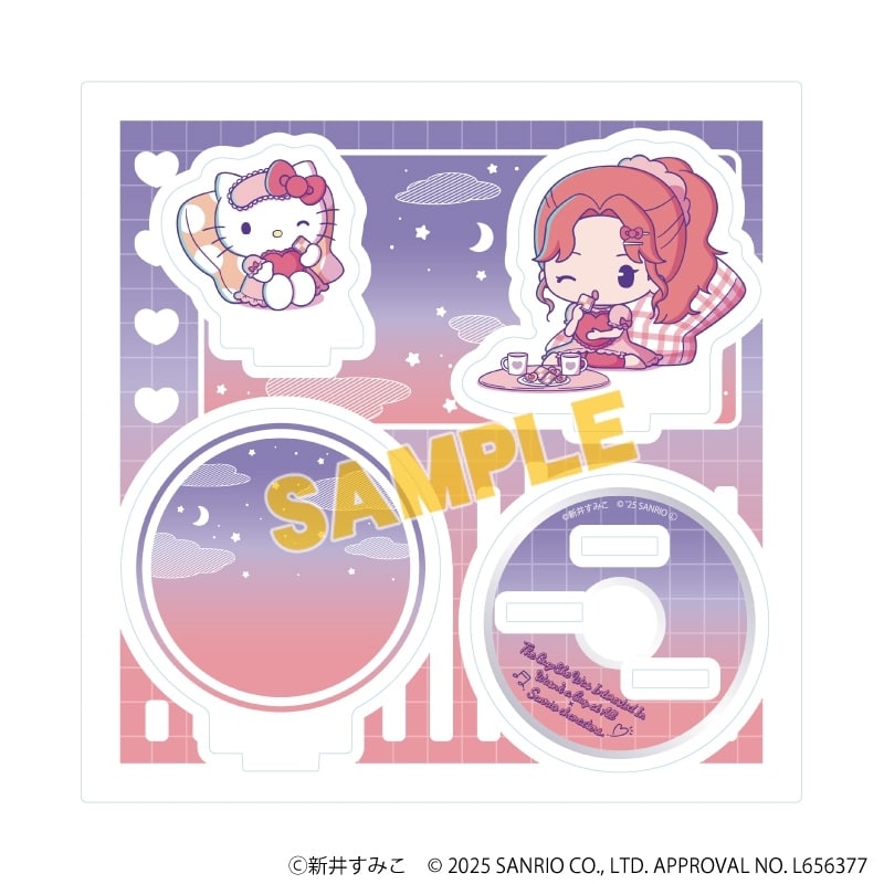 気になってる人が男じゃなかった×サンリオキャラクターズ アクリルスタンドプレート4月大沢あや×ハローキティ B(ミニキャライラスト)
 
2025年11月発売