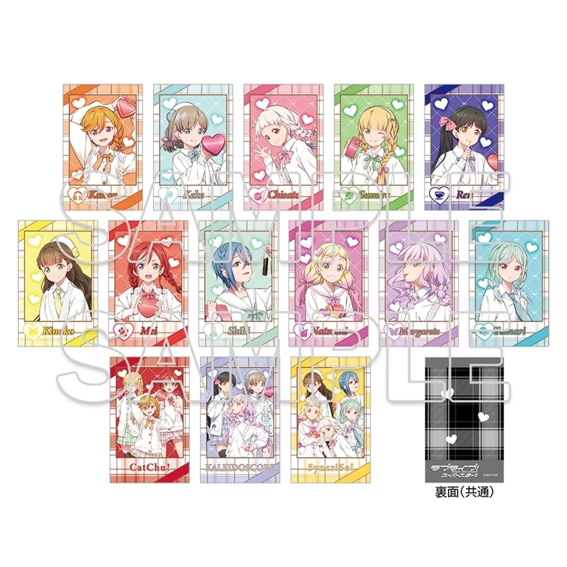 『ラブライブ!スーパースター!!』 トレーディングフォトカード Ver.Valentine2025
 
2025年6月10日発売