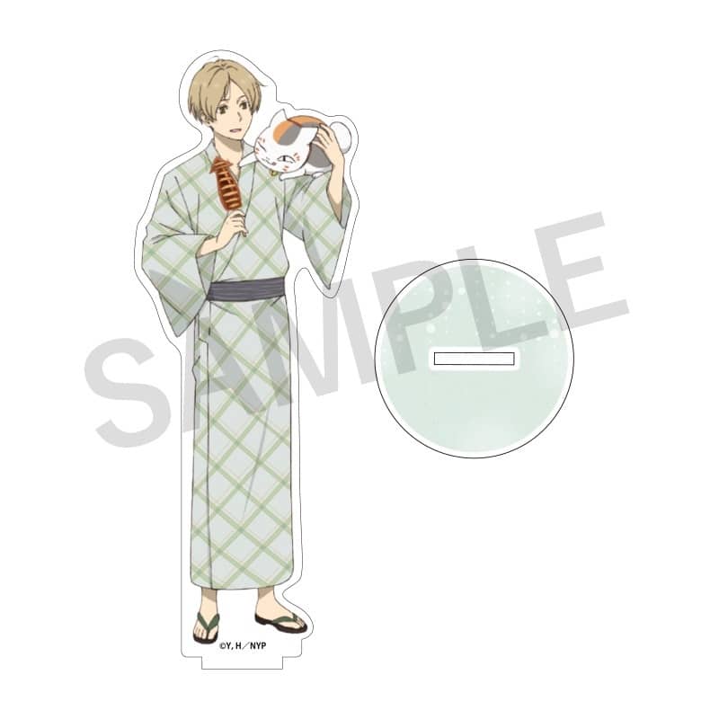夏目友人帳 アクリルスタンド(浴衣)/夏目貴志+ニャンコ先生
 
2025年9月26日発売
で取扱中 (アニメイト)