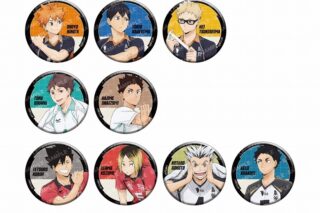 ハイキュー!! 缶バッジコレクション-肩ならし～準備体操～-
 アニメイトで
2025年03月発売