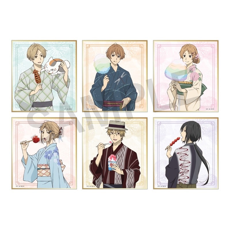 夏目友人帳 ミニ色紙コレクション(浴衣)
 
2025年9月26日発売