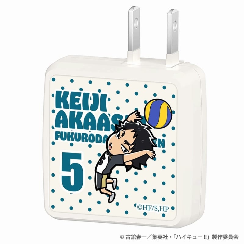 ハイキュー!! PD20W AC充電器 赤葦京治
 アニメイトで
2024年10月下旬発売
