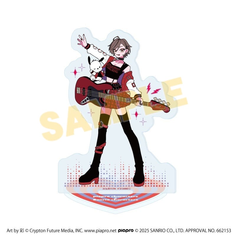 ピアプロキャラクターズ × サンリオキャラクターズ アクリルスタンド5月MEIKO × ポチャッコ(コラボイラスト)
 
2025年09月発売