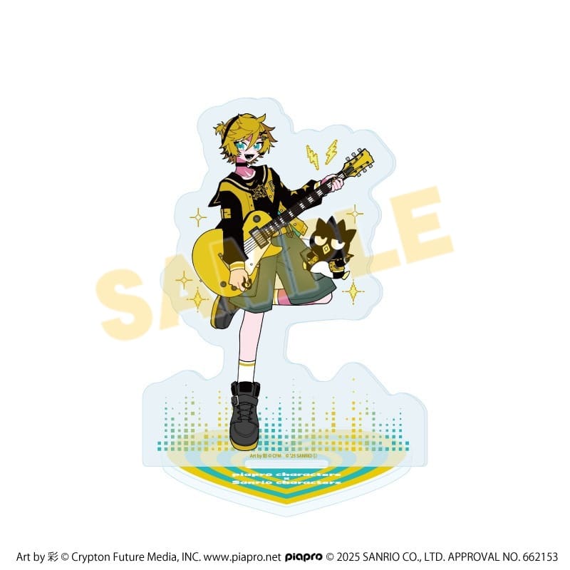 ピアプロキャラクターズ × サンリオキャラクターズ アクリルスタンド3月鏡音レン × バッドばつ丸(コラボイラスト)
 
2025年09月発売