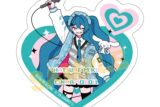 ピアプロキャラクターズ × サンリオキャラクターズ ダイカットスマホステッカー1月初音ミク×シナモロール(コラボイラスト)
 
2025年09月発売