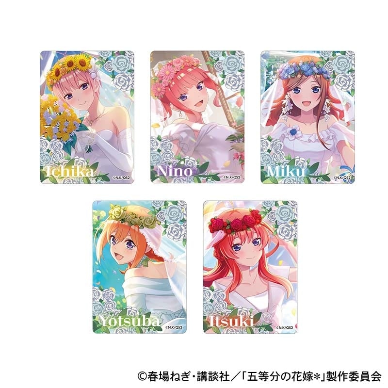 五等分の花嫁 ウェディングドレス トレーディングクリアカード
 
2025年8月15日発売