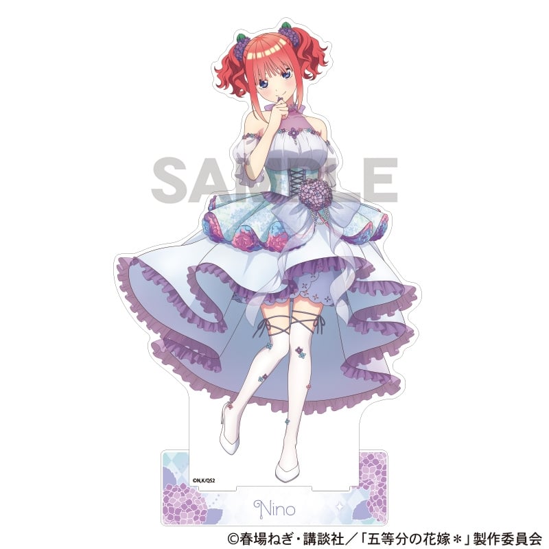 五等分の花嫁* BIGアクリルスタンド　中野二乃　紫陽花ドレス
 
2025年09月発売
で取扱中 (アニメイト)