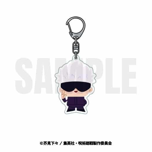 [アニメイト]呪術廻戦 アクリルキーホルダー(キャラ) 五条 悟
 
2023年03月中旬発売