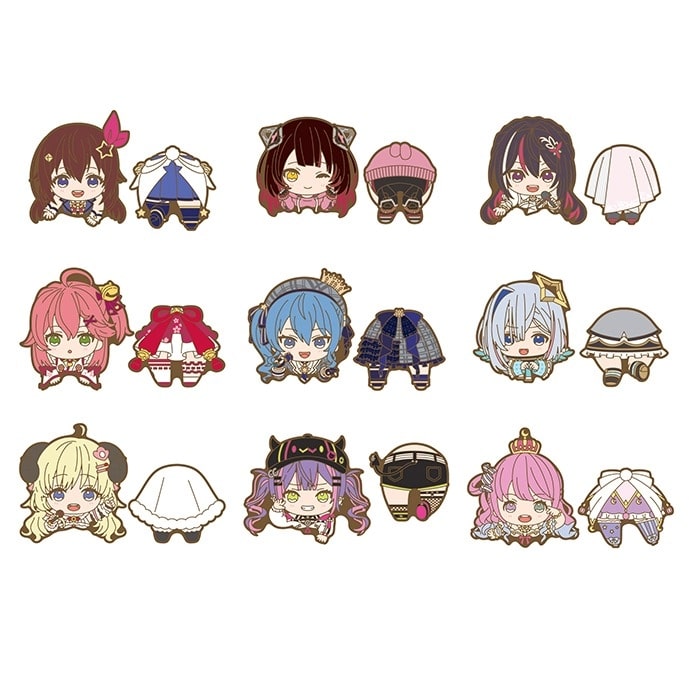 ホロライブ のっかりラバークリップ♯1
 
2025年09月発売