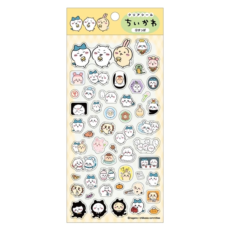 ちいかわ クリアシール ⑫すっぱ
 
2025年09月発売