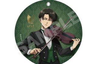 進撃の巨人 四重奏ver. レザーコースターキーホルダー/03 リヴァイ
 
2025年09月中旬発売