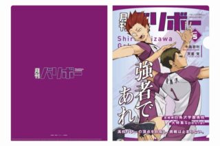 ハイキュー!! A4クリアファイル 月刊バリボーvol.5(白鳥沢学園高校)
 
2025年08月下旬発売