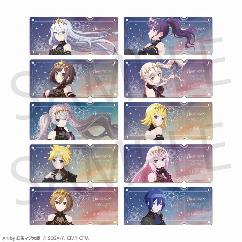 プロセカ コネクトライブ 25時、ナイトコードで。×バーチャル・シンガー Dreamscape チケット風カード[25時、ナイトコードで。]
 
2025年10月下旬発売