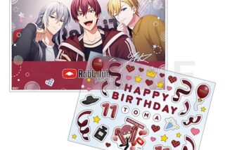 アイドリッシュセブン RabbiTube mini　デコシール付きカード&スタンドセット　狗丸トウマ
 
2025年11月22日発売