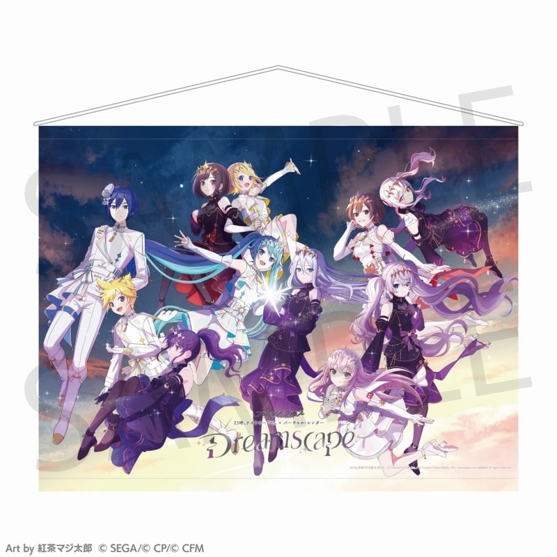 プロセカ コネクトライブ 25時、ナイトコードで。×バーチャル・シンガー Dreamscape B2タペストリー
 
2025年10月下旬発売