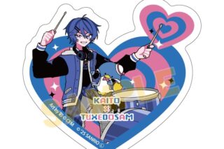 ピアプロキャラクターズ × サンリオキャラクターズ ダイカットスマホステッカー6月KAITO×タキシードサム(コラボイラスト)
 
2025年09月発売