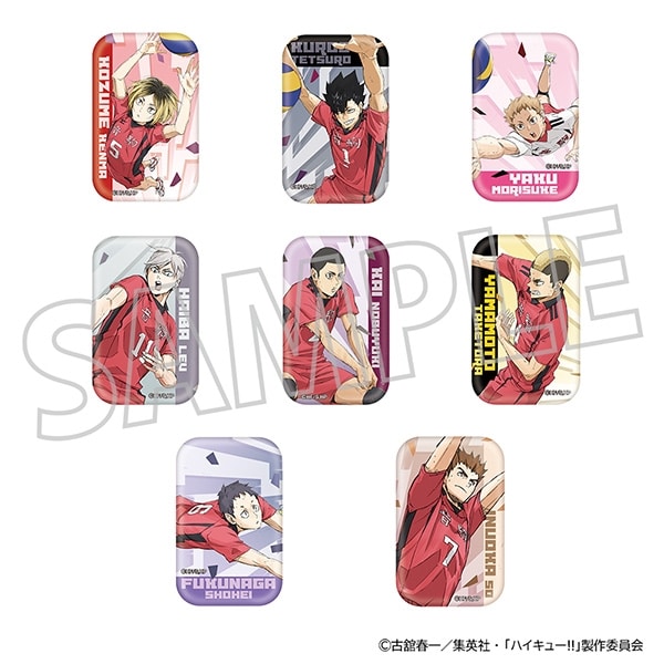 ハイキュー!! スクエア缶バッジコレクション/音駒高校
 アニメイトで
2025年1月17日発売