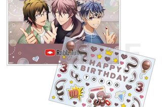 アイドリッシュセブン RabbiTube mini　デコシール付きカード&スタンドセット　御堂虎於
 
2025年11月22日発売