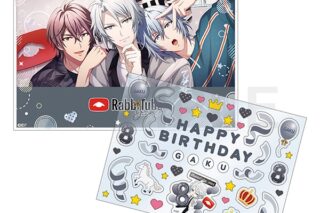 アイドリッシュセブン RabbiTube mini　デコシール付きカード&スタンドセット　八乙女楽
 
2025年11月22日発売