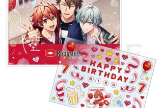 アイドリッシュセブン RabbiTube mini　デコシール付きカード&スタンドセット　七瀬陸
 
2025年11月22日発売