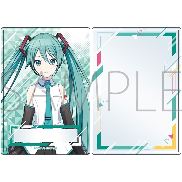 プロセカ 硬質カードケース/リニューアルver.　初音ミク
 
2025年09月発売