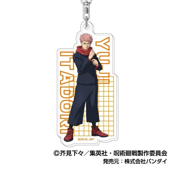 [アニメイト]呪術廻戦 アクリルキーホルダーVol.3 01 虎杖 悠仁 A
 
2025年10月発売