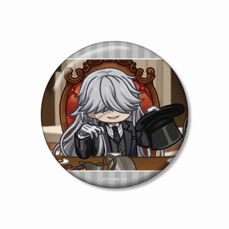 黒執事 — 葬儀屋 ゆるコマ 100mm缶バッジ
 
2025年9月17日発売
