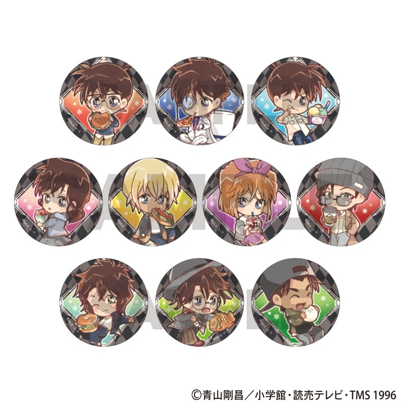 名探偵コナン トレーディング缶バッジ ジャンクフード ミニキャラ【再販】
 
2025年09月発売