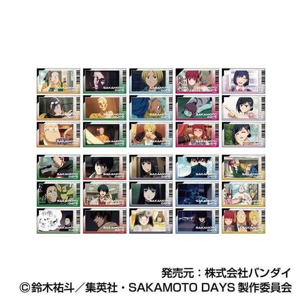 サカモトデイズ メモリーカットステッカー 
2025年09月発売