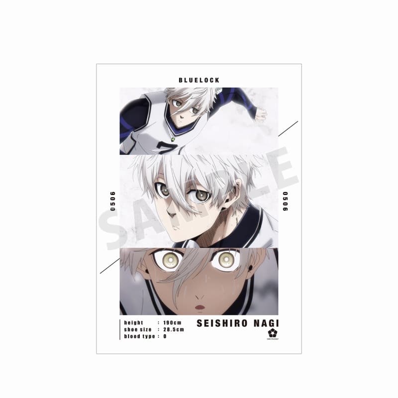[アニメイト]TVアニメ『ブルーロック』 凪 誠士郎 場面写A3マット加工ポスター【再販】
 
2025年6月17日発売