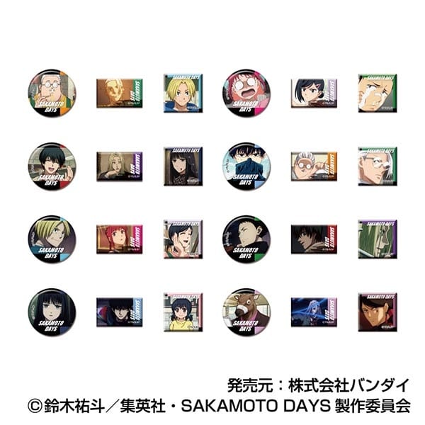 サカモトデイズ あれこれぷちCANバッジ 
2025年09月発売