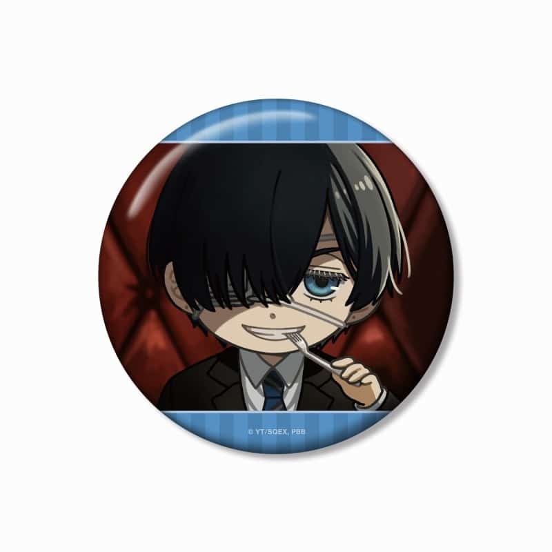 黒執事 — シエル・ファントムハイヴ ゆるコマ 100mm缶バッジ
 
2025年9月17日発売
