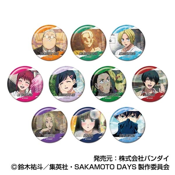 サカモトデイズ メモリーキラッとCANバッジVol.1 
2025年09月発売