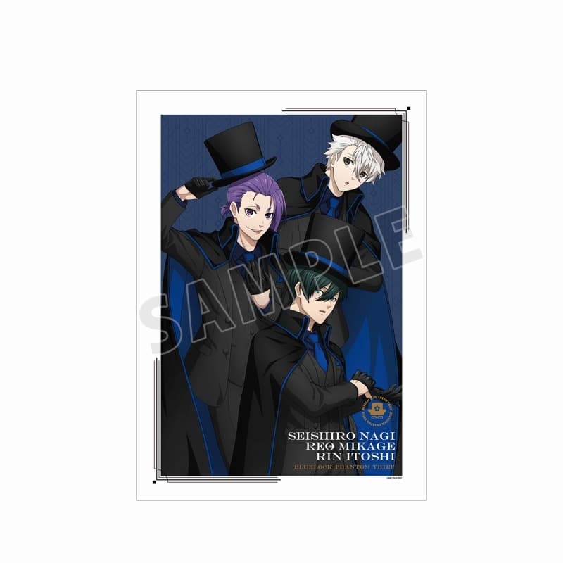 [アニメイト]TVアニメ『ブルーロック』 描き下ろし 凪 誠士郎&御影 玲王&糸師 凛 怪盗団ver. A3マット加工ポスター【再販】
 
2025年6月17日発売