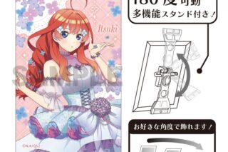 五等分の花嫁* アート缶バッジ　中野五月　紫陽花ドレス
 
2025年09月発売
