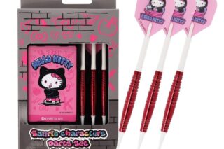 Sanrio characters ダーツセット with DARTSLIVE CARD【Solid&Cool】　ハローキティ
 
2025年08月上旬発売