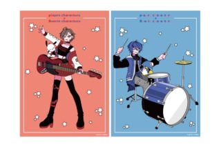 ピアプロキャラクターズ × サンリオキャラクターズ A4静電気ポスター(2枚セット)3月C(コラボイラスト)
 
2025年09月発売