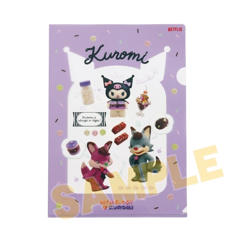 Netflix　My Melody & Kuromi A4クリアファイル　サンリオキャラクターズ　KU①
 
2025年08月発売
で取扱中 (アニメイト)