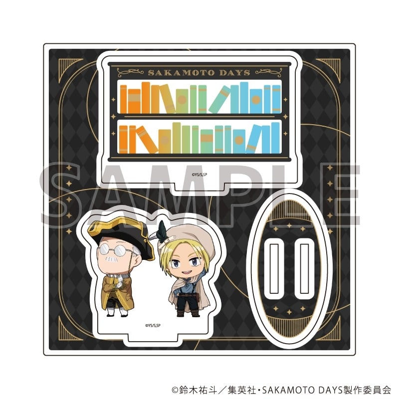 サカモトデイズ アクリルスタンドプレート1月坂本太郎&朝倉シン ゴシック風ver.(ミニキャライラスト) 
2025年11月発売